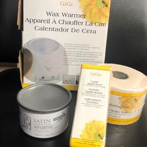 Wax machine with strips etc..